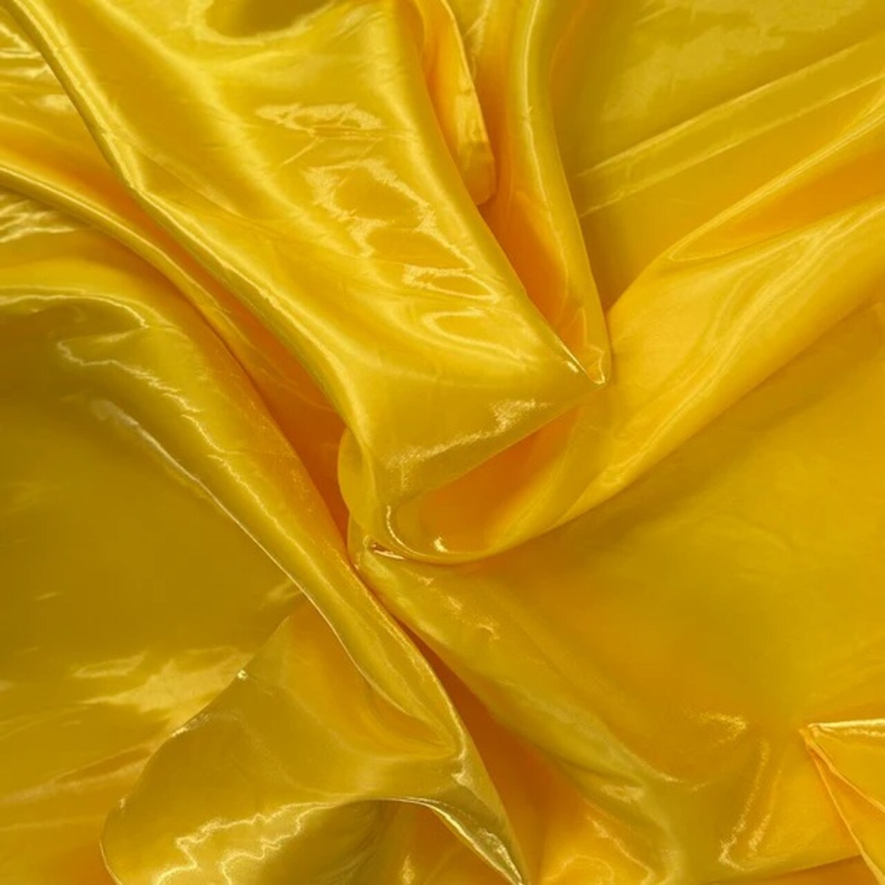 1 Yard Crystalized Reflective Liquid Bridal Satin Fabric Shimmering Polyester Material 59/60 Inch Width